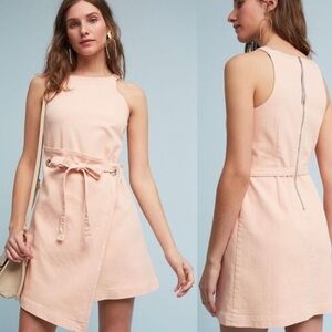 Anthropologie | Holding Horses | Blush Regatta Wrap Dress | Size 14 or L/XL